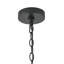 Montesano 4-light dimmable black pendant luminaire 22.44 inches