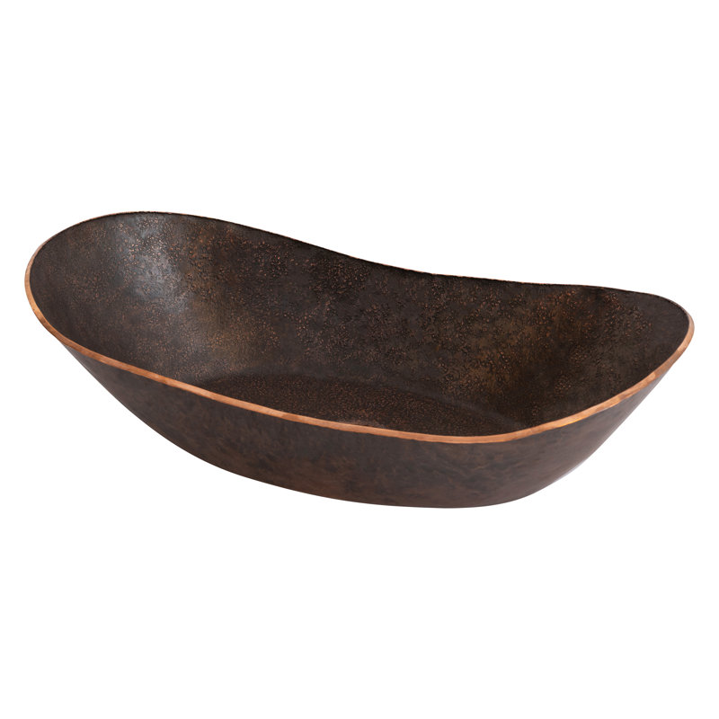 Terra Firma 23'' L Bathroom Sink, Dark Brown