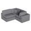 Canapé modulaire rembourré 3 pièces Jossa-1663001311
