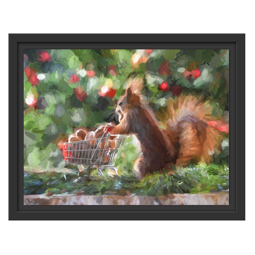 Gerahmtes Poster Squirrel