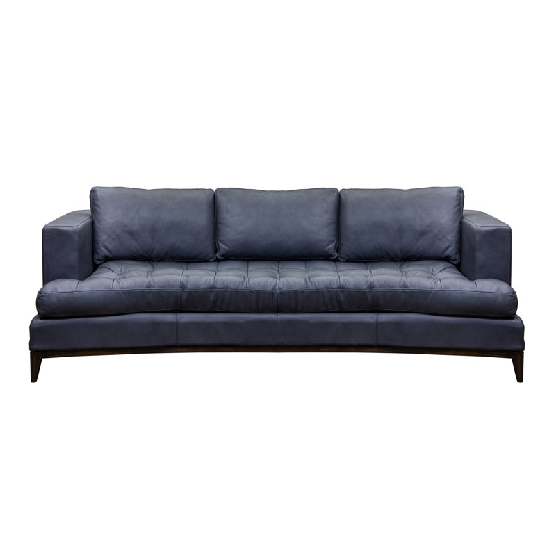 Luna Sofa in Juneau Buckskin, Angelina Midnight 