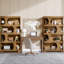 71" Tall Bookcase Set of 2-1821082136