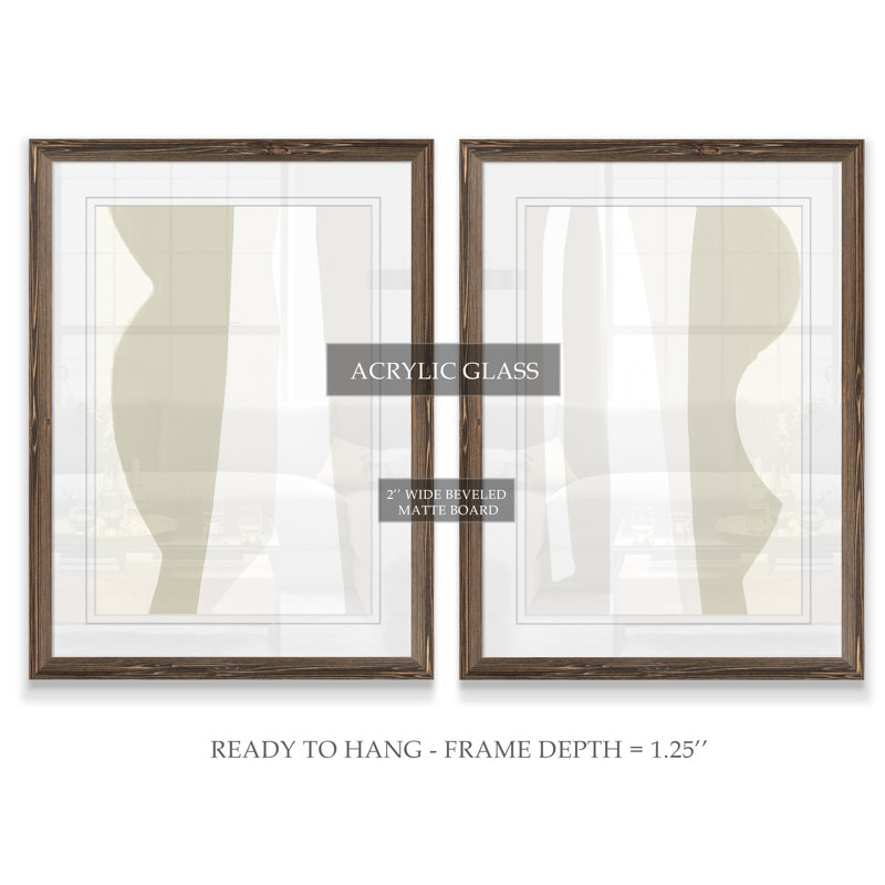 « fundamental i » par vincent van gogh, ensemble de 2 reproductions d’images, H 20 po x l 16 po x P 1,25 po, Blanc