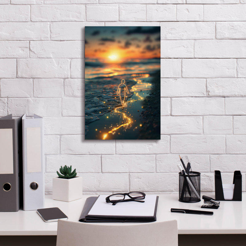 Highland Dunes «Missing You» par r3darch0n, art mural sur toile, 12 po x 18 po