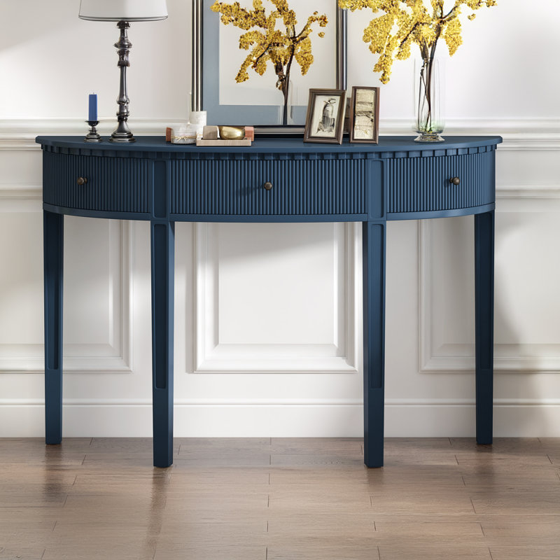 Commode à 3 tiroirs, Bleu marine