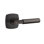 Myles Round Privacy (Bed & Bath) Door Lever with Square Rosette