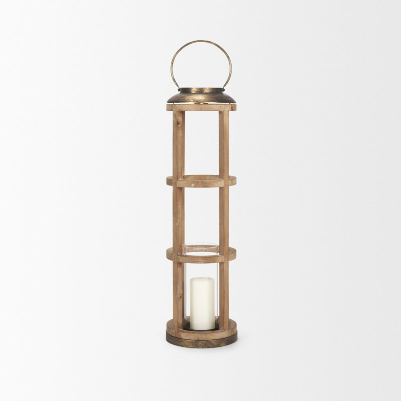 Andy Lantern, 35" H x 8.3" W x 8.3" D