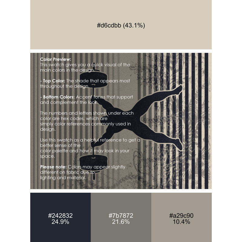 Machine Washable Bracondale Powerlifting Deadlift Nautical Striped Rug in Beige – Black Binding, 3x5