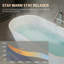 Baignoire de trempage autoportante en acrylique blanc lustré 59 po avec drain chromé et trop-plein à fente classique