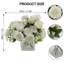 Fleurs artificielles rétro avec fausses pivoines-1939063850