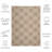 Arneshia Geometric Brown/Bone Indoor/Outdoor Area Rug-1294007308