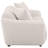 Destino Chenille Upholstered Splayed Arm Loveseat Greige