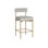 Seneca Upholstered Stool with Metal Frame
