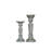 9'' H Wood Tabletop Candlestick-1047334109-1047334107
