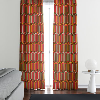 Semi Sheer Curtain Pair