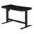 Babin Adjustable Height Glass Stainless Steel Standing Desk-735746734
