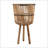 S/3 BAMBOO FOOTED PLANTERS 11/13/15"-702816949