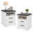 Farmhouse Nightstand with Charging Station and Large Drawers-118661006-128757808