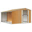 Breban Garden Shed 277 x 365.5 x 179 cm Galvanised Steel-1190502113