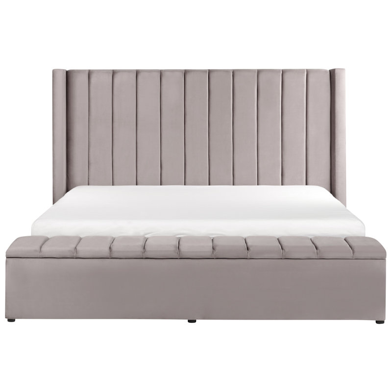 Noyers 132cm Waveless Polyester Hard-Side Waterbed Mattress, Super King (6')
