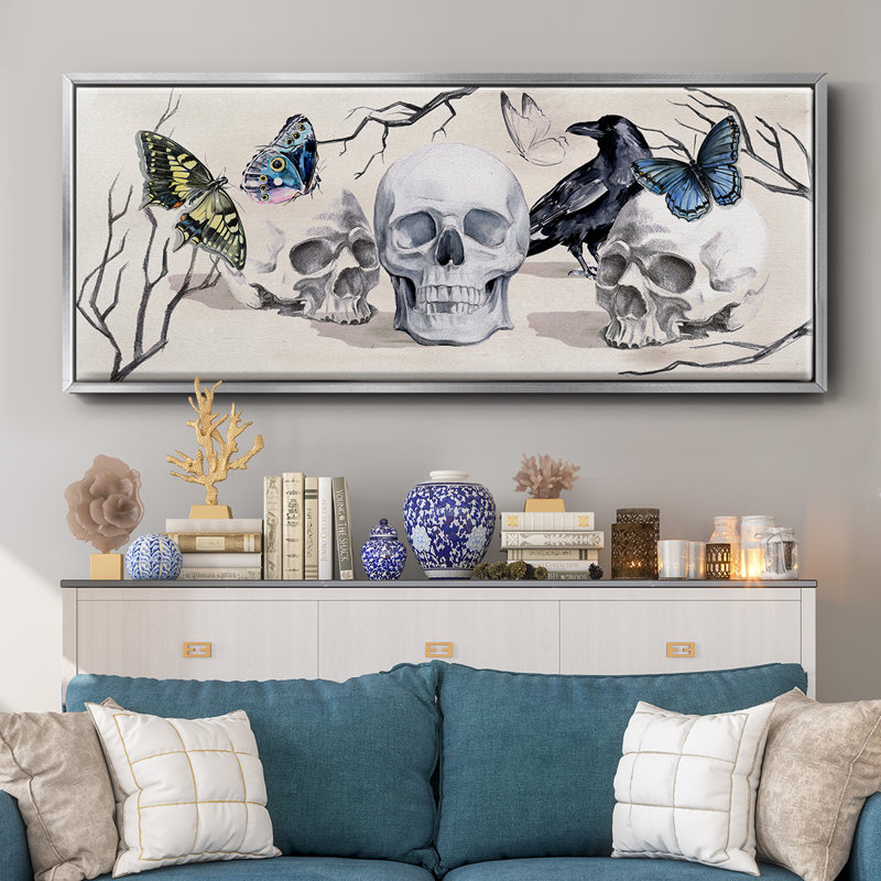 Collection Nevermore, toile en D encadrée, H 12 po x l 30 po