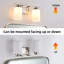 Éclairage pour meuble-lavabo Burdene-730506410-730506415