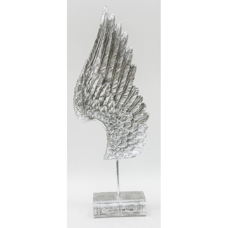 Westman Fantasy & Sci-Fi Figurines & Sculptures, 60cm H x 22cm W x 11cm D, Matt Brushed Nickel