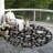 Machine Washable Indoor/Outdoor Xhevrie Black Rug-231977848