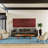 Clarita Striped Wool Baby Blue Area Rug-1831939699
