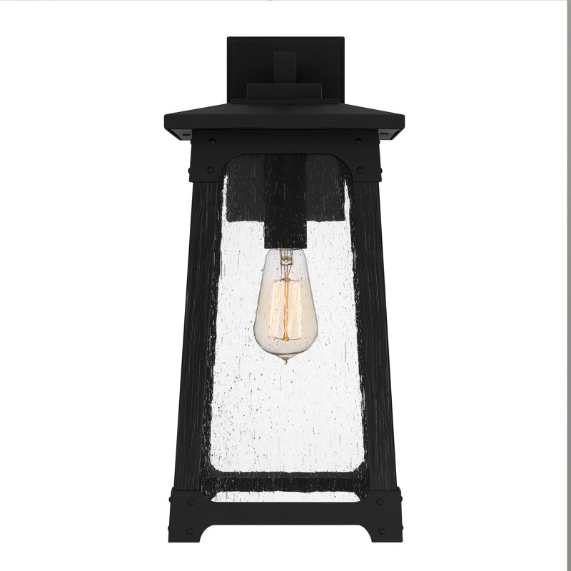 Lanterne murale d'extérieur 1 lumière Heagney, H 18 po x l 8 po x P 9,5 po