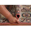 Tapis traditionnel rétro rose 7 x 10