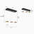 Essinger 3-Light Black & Gold Linear LED Pendant for Kitchen Island with Adjustable Wire 