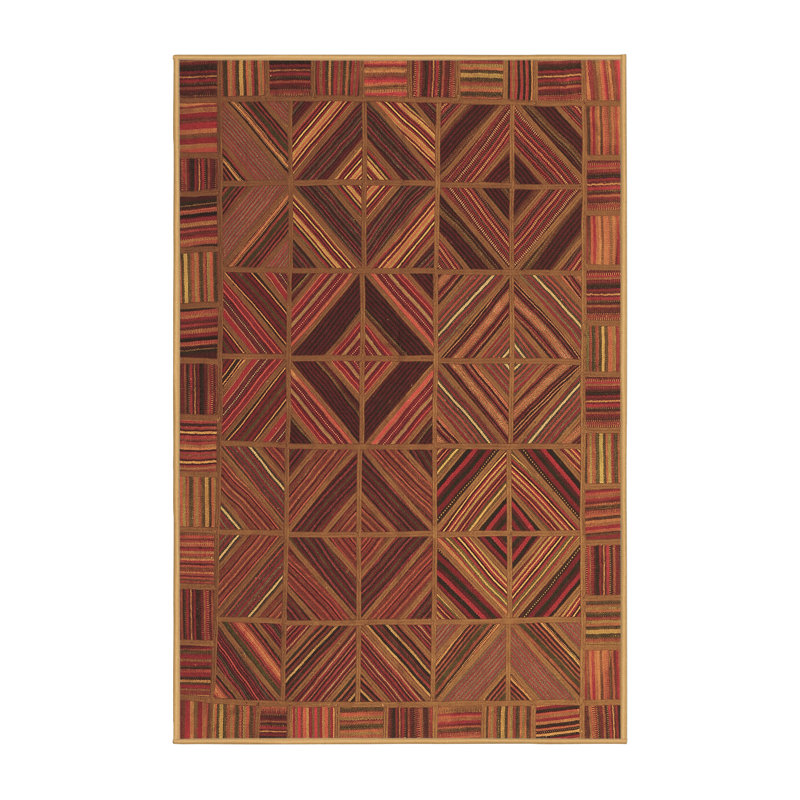 Washable Southwestern Indoor Rug, Rectangle 5' x 8'