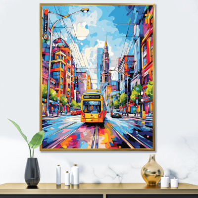 «Durgan City Berlin Popart I», reproduction sur toile