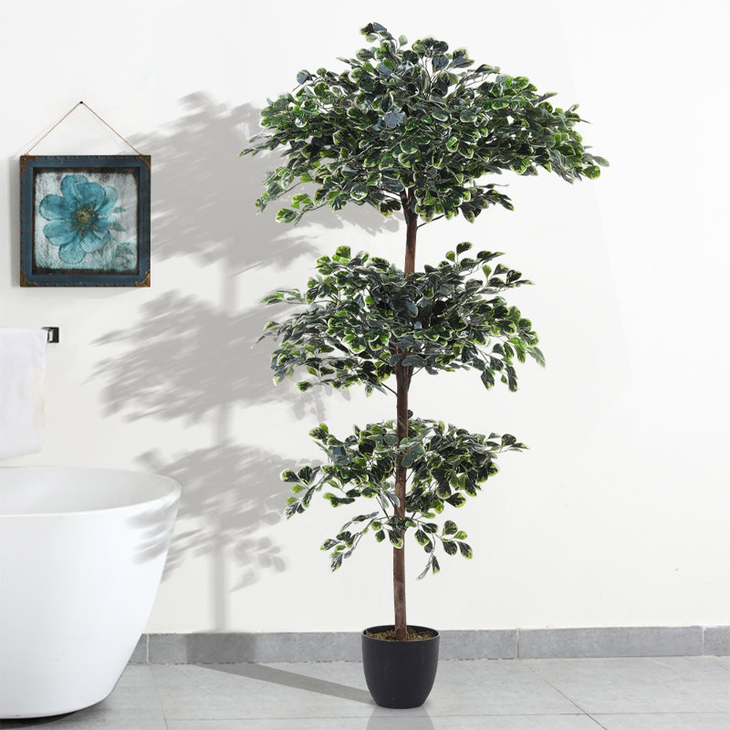 185cm Faux Zamioculcas Tree in Freestanding