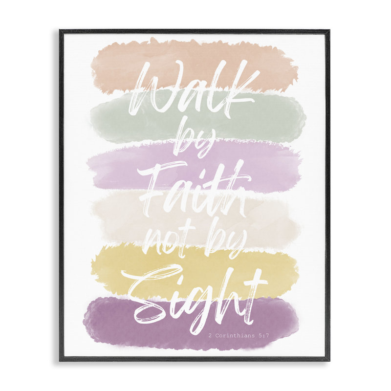Marche par Faith Pastels, estampe numérique, conception par Marcus Prime, 20" H x 16" W, Giclée encadrée noir minuit