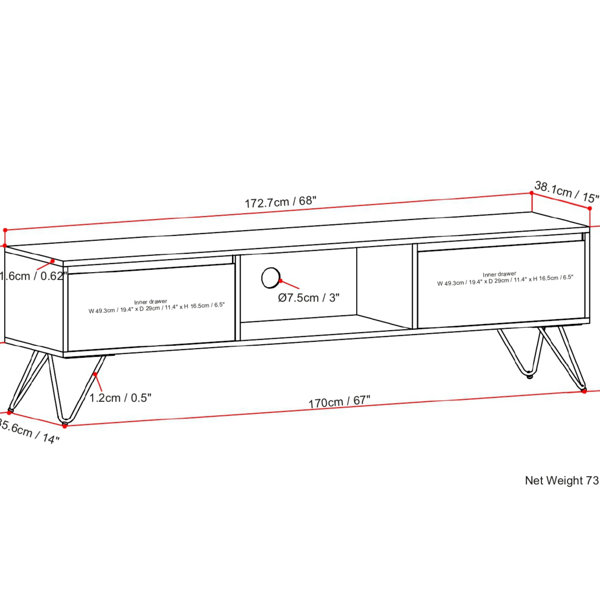 Dimensions du produit