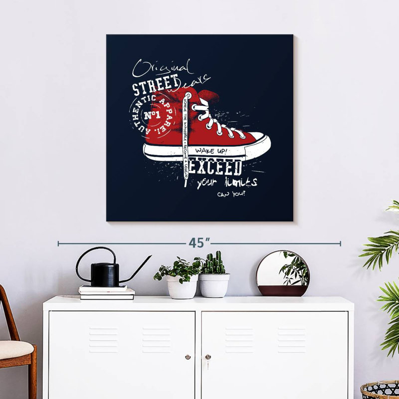 Tergel Sneaker Typography