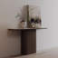 Console légère en pierre frittée de style luxueux-1866902749