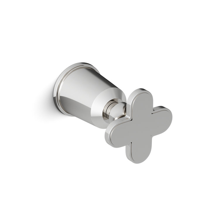 Twenties Single Cut-Off Tap, Wall Mounted, Rough-in Box 1/2 Cold