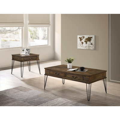 Ensemble de tables basses 2 pièces Zulma