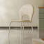Ensemble de 2 chaises d'appoint Modern Beige