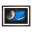 Blue Vinyl Record - Picture Frame Painting Print-56855197-56855203
