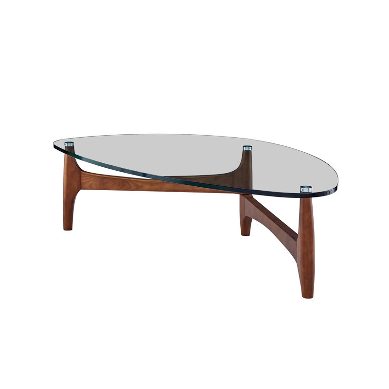 Table basse Etna, H 14 po x L 51 po x l 31,5 po, Noyer