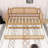Wood Daybed with Rattan Headboard and Trundle-212739877-212739879