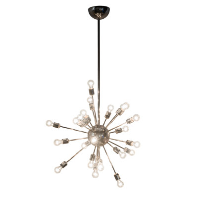 Luminaire suspendu spoutnik 24 lumières Relek