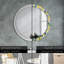 Huldar Glass Flat Wall Mirror