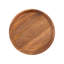  Table d'appoint en bois sculpté - Bois massif, finition naturelle et noire-919161034