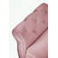 Banc de rangement en velours Larain-1869841133