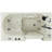 Prairie 45.75'' x 26'' Whirlpool Fiberglass Bathtub with Faucet-17694272-17694274